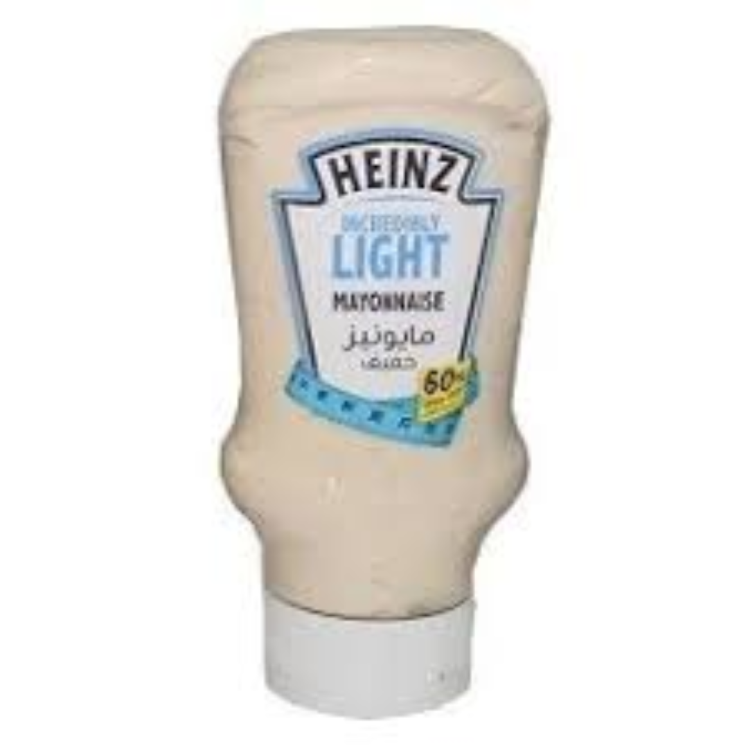 HEINZ INCREDIBLY LIGHT MAYONNAISE 400ML